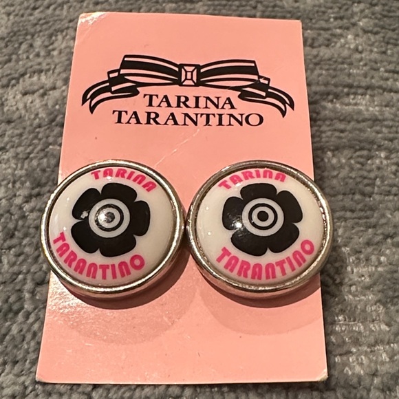 Tarina Tarantino Rare Button Post Earrings - Picture 2 of 6